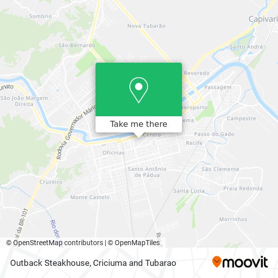 Outback Steakhouse map