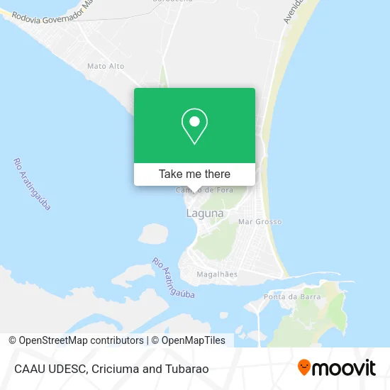 CAAU UDESC map