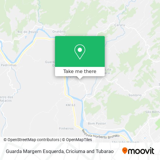 Guarda Margem Esquerda map