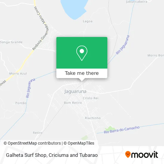 Galheta Surf Shop map