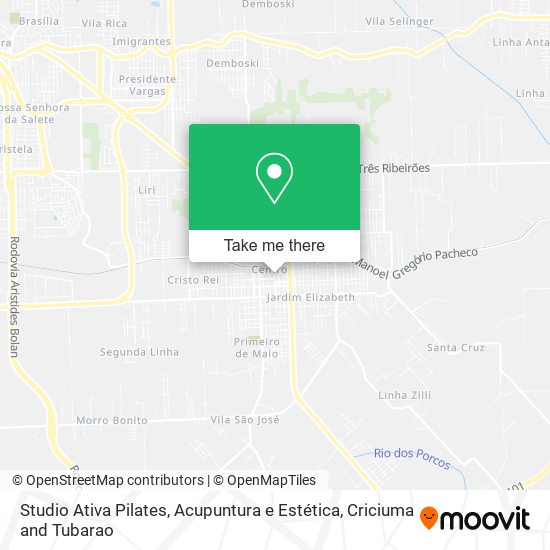 Studio Ativa Pilates, Acupuntura e Estética map