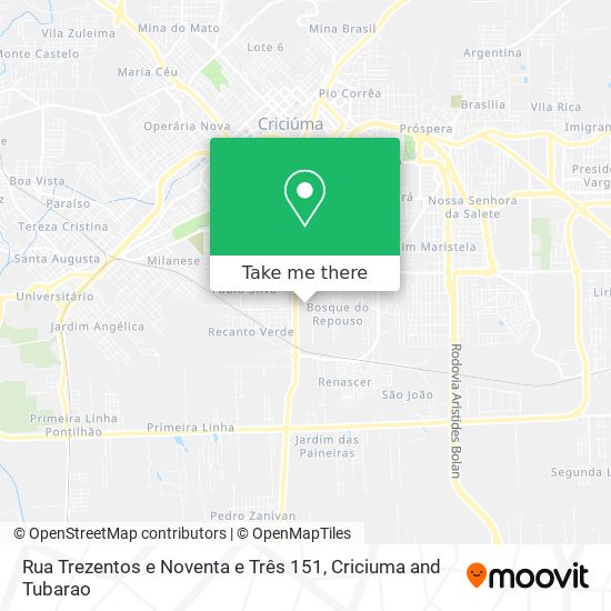 Rua Trezentos e Noventa e Três 151 map