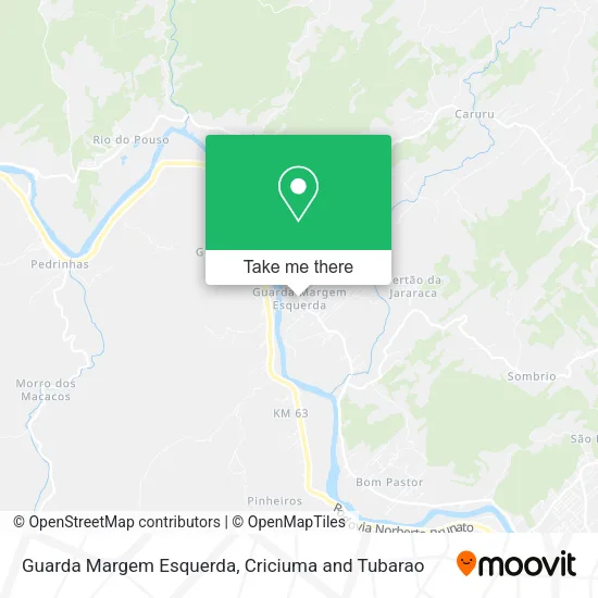 Guarda Margem Esquerda map