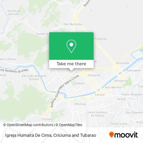 Igreja Humaitá De Cima map
