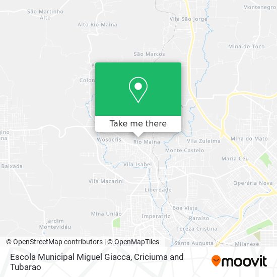Escola Municipal Miguel Giacca map