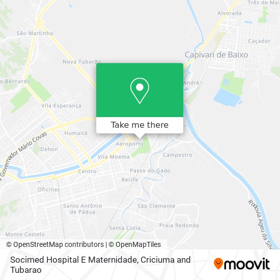 Socimed Hospital E Maternidade map