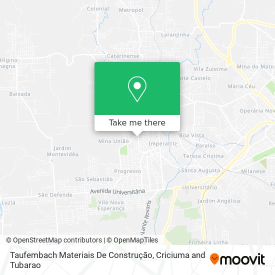 Taufembach Materiais De Construção map
