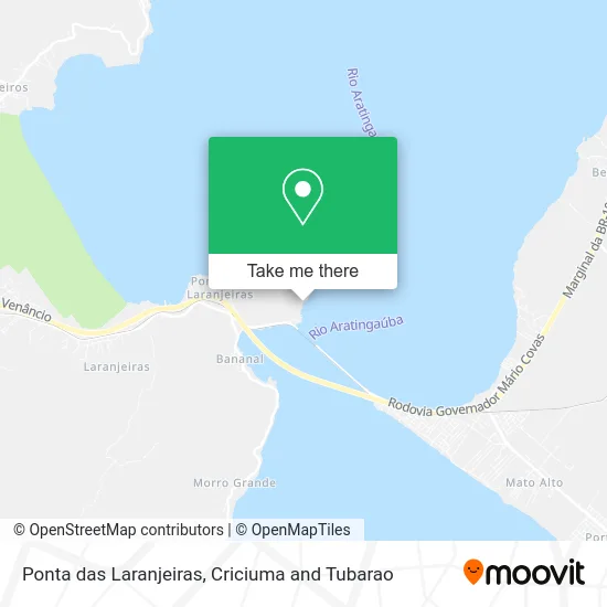 Ponta das Laranjeiras map