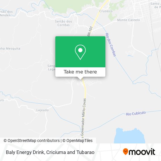 Baly Energy Drink map