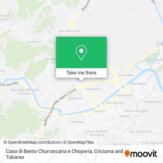 Casa di Bento Churrascaria e Choperia map