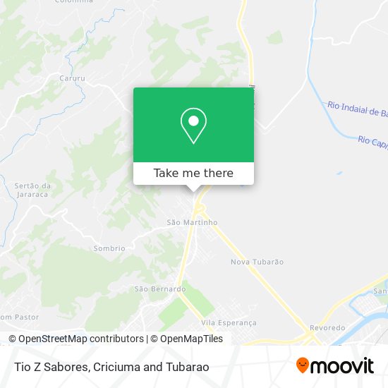 Tio Z Sabores map