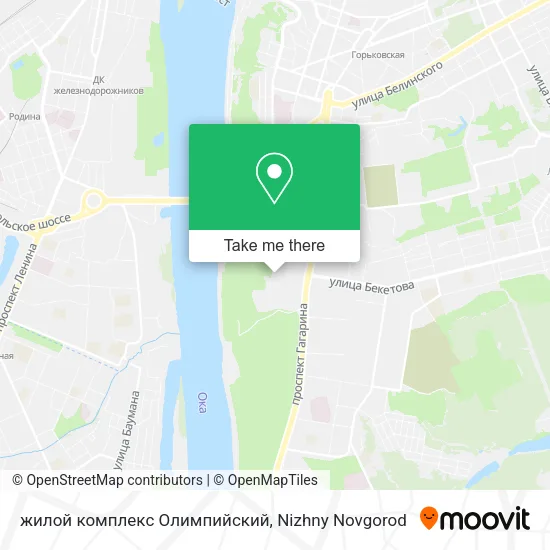 жилой комплекс Олимпийский map