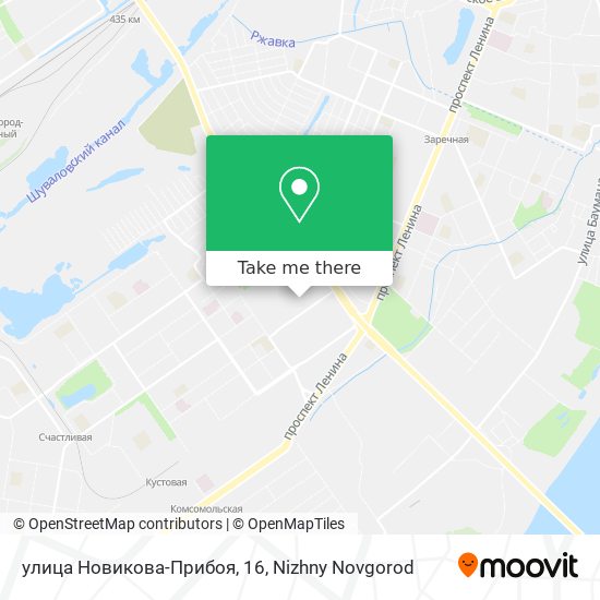 улица Новикова-Прибоя, 16 map