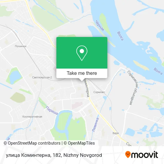 улица Коминтерна, 182 map