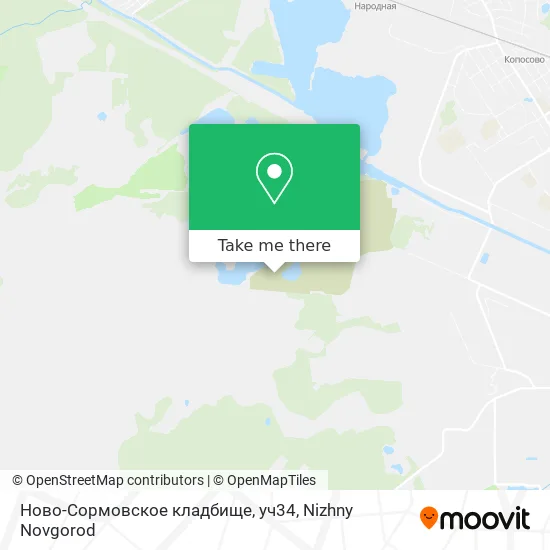 Ново-Сормовское кладбище, уч34 map