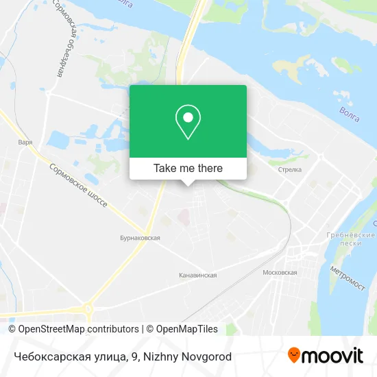 Чебоксарская улица, 9 map