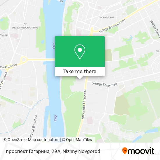 проспект Гагарина, 29А map
