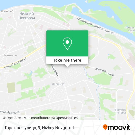 Гаражная улица, 9 map