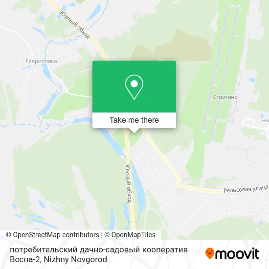 потребительский дачно-садовый кооператив Весна-2 map