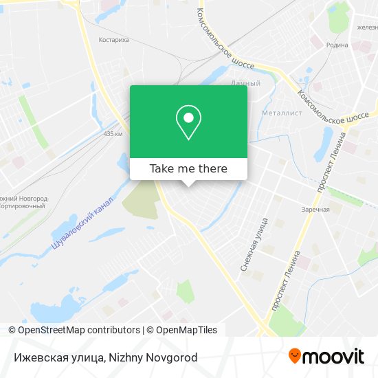 Ижевская улица map