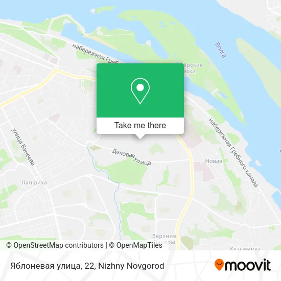 Яблоневая улица, 22 map