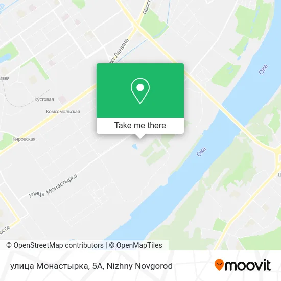улица Монастырка, 5А map
