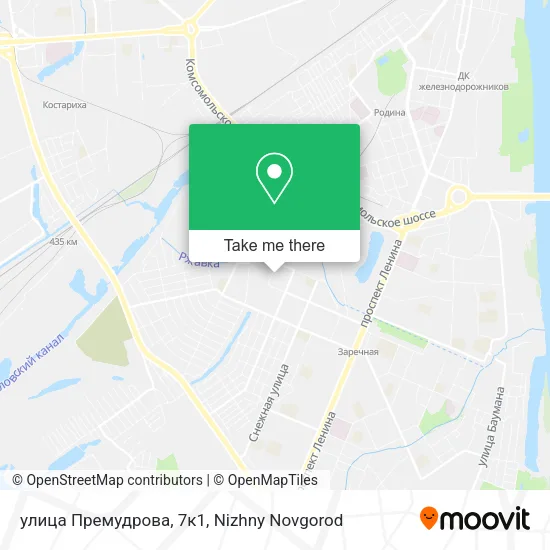 улица Премудрова, 7к1 map