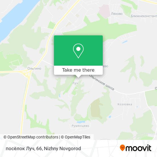 посёлок Луч, 66 map
