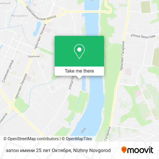 затон имени 25 лет Октября map