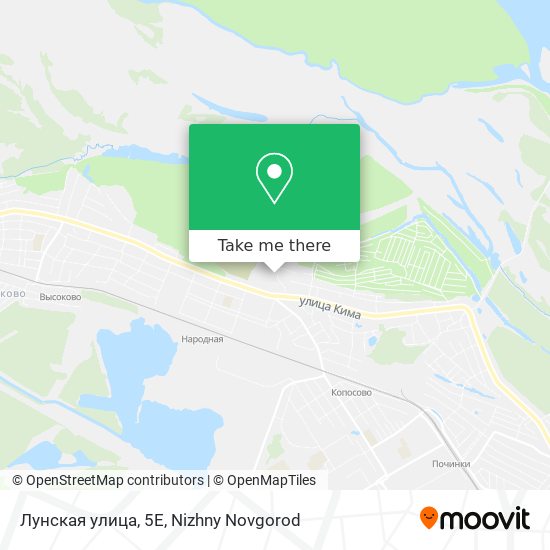 Лунская улица, 5Е map