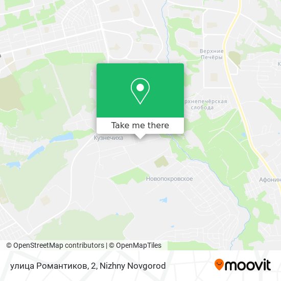 улица Романтиков, 2 map