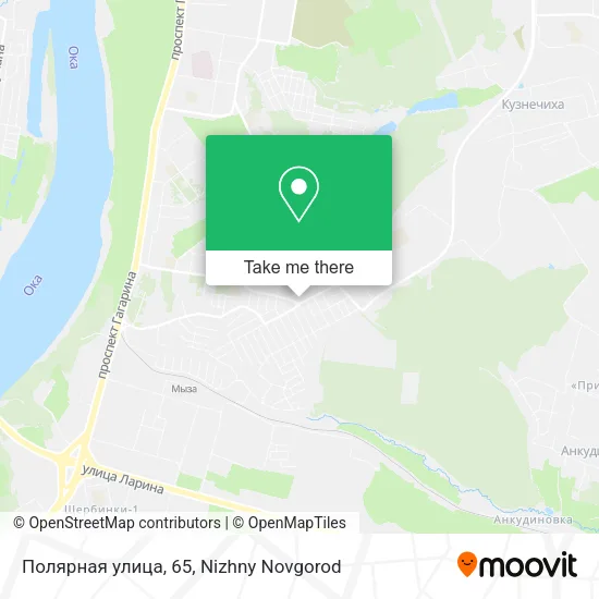 Полярная улица, 65 map