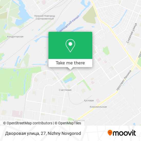 Дворовая улица, 27 map