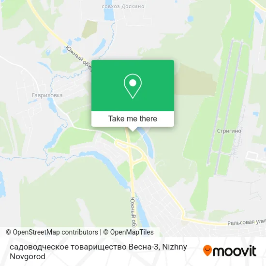 садоводческое товарищество Весна-3 map