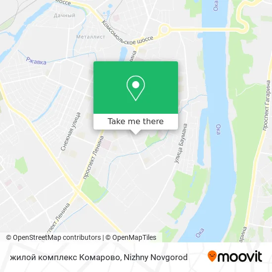 жилой комплекс Комарово map