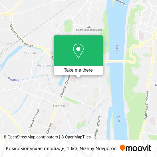 Комсомольская площадь, 10к3 map