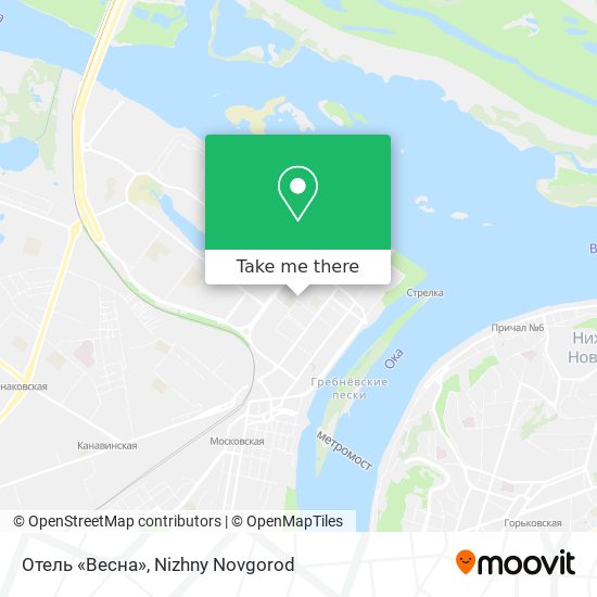 Отель «Весна» map