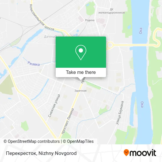 Перекресток map