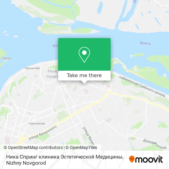 Ника Спринг клиника Эстетической Медицины map