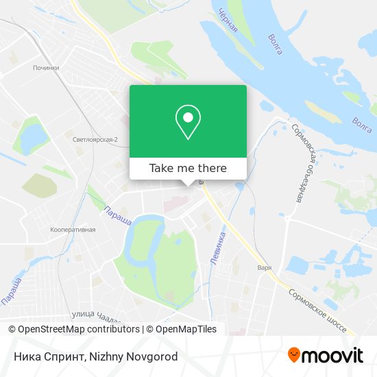 Ника Спринт map