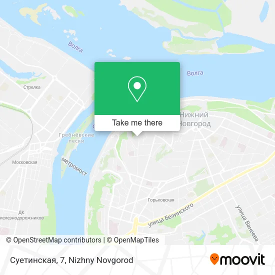 Суетинская, 7 map