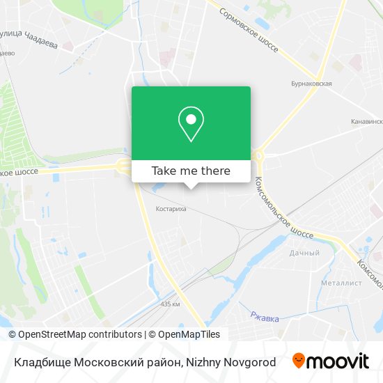Кладбище Московский район map