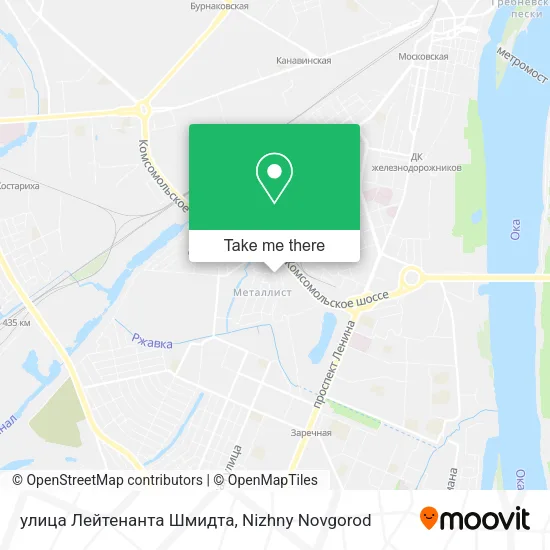 улица Лейтенанта Шмидта map