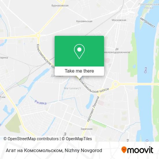 Агат на Комсомольском map