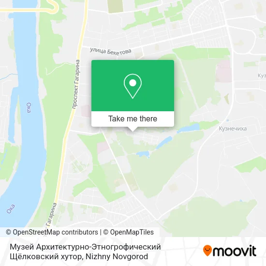 Музей Архитектурно-Этногрофический Щёлковский хутор map