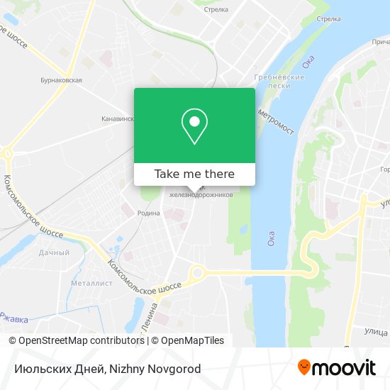 Июльских Дней map