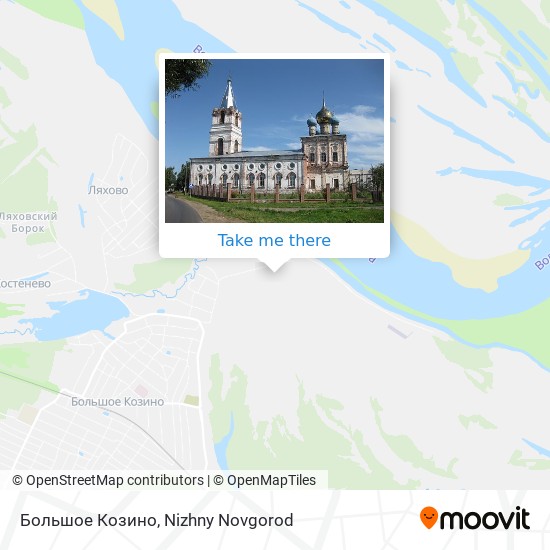 Большое Козино map