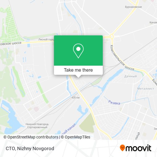 СТО map