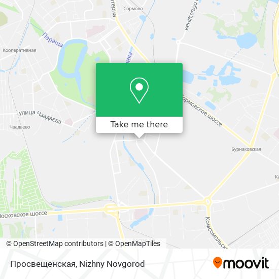Просвещенская map