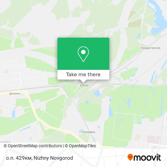 о.п. 429км map